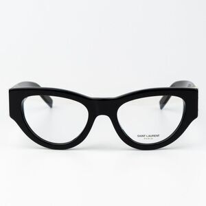 NEW Saint Laurent SLM94OPT 001 Black Cat Eye Women Eyeglasses